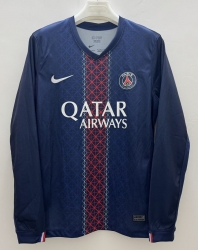 2526 Paris Home LONG SLEEVE soccer jersey